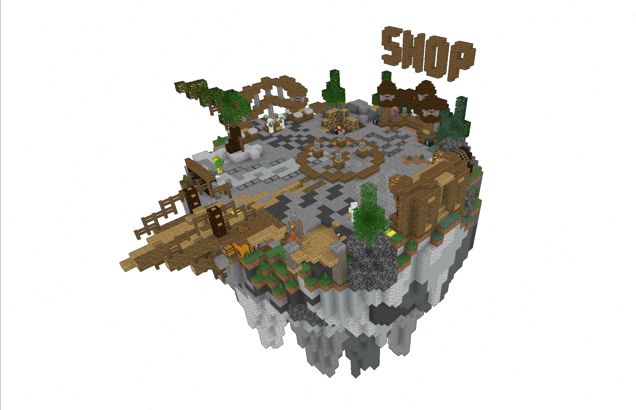 SkyPvP Insel
